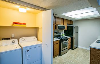 The vistas apartment homes in-unit laundry